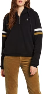 Color Coded Hoodie Black
