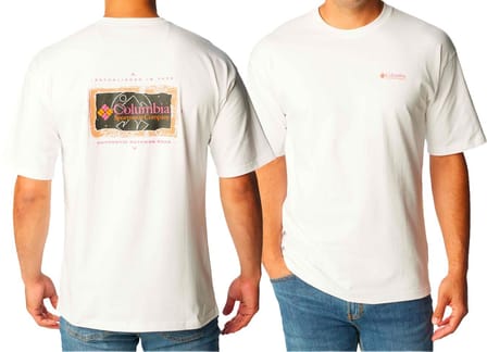Wintertrainer™ SS Graphic Tee White
