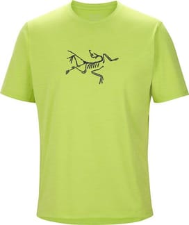 Cormac Logo SS Men's Offlime/Black Sapphire