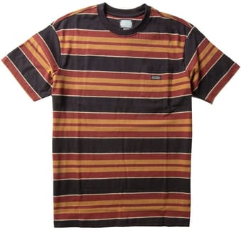 Creators Stripe SS Pocket Tee Brick