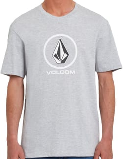 Crisp Stone Bsc SS Tee M Heather Grey