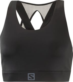 Cross Run Bra W Black