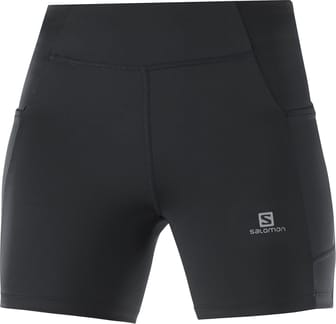 Cross Run Short Tight W Black