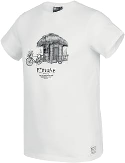 D&S Bike Tee White