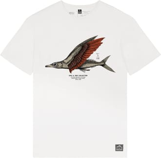 D&S Flyfish Tee Natural White