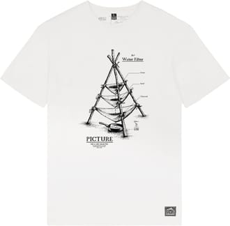 D&S Fylter Tee Natural White