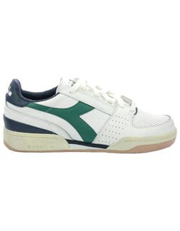 Davis Leather Dark Blue Super White