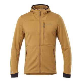 M Thorens Polartec Powergrid Fleece Hoodie Ocre