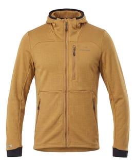 M Thorens Polartec Powergrid Fleece Hoodie Ocre