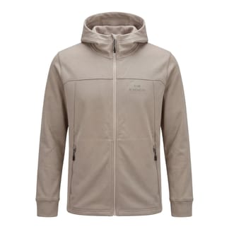 M Bellacha Fleece Hoodie Cobblestone Beige