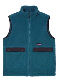 Roselend Vintage Fleece Vest Vintage Blue