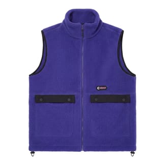 Roselend Vintage Fleece Vest Vintage Purple