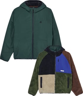 Wolfe Sherpa Reversible Hoody Multi