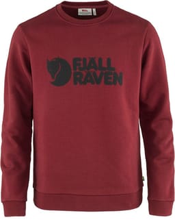 Fjällräven Logo Sweater M Red Oak