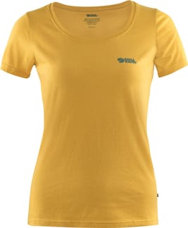 Fjällräven Logo T-shirt W Ochre