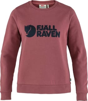 Fjällräven Logo Sweater W Mesa Purple-Dark Navy