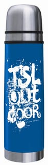 Flask bleu