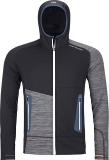 Fleece Light Hoody M Black Raven