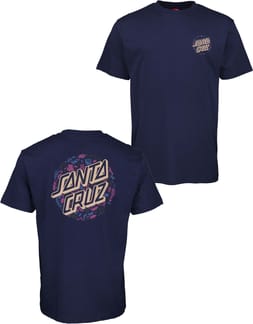 Foliage Dot T-Shirt Dark Navy