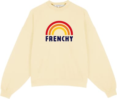 W Sweat Rosie Frenchy Light Yellow