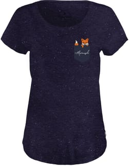 Frechs Füchsli T Shirt Navy Fancy Melange