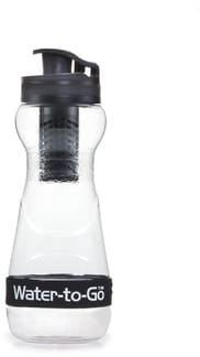 Gourde Water To Go City Noir 50cl