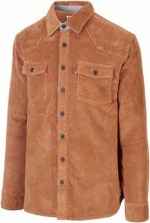 Graftons Shirt M Corduroy Brown