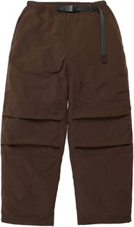 Nylon Paneled Trek Pant Chocolate