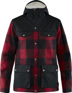 Greenland Re-Wool Jacket M Red-Black