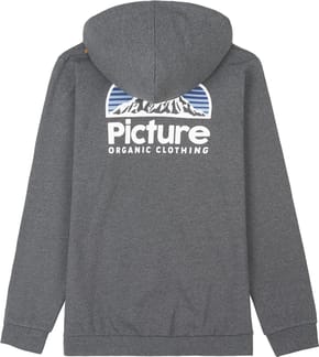 Hamelton Zip Hoodie Dark grey melange
