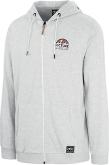 Hamilton Zip H Light Grey Melange