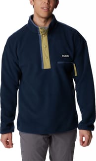 Helvetia Half Snap Fleece Collegiate Navy/Savory