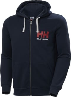 HH Logo Full Zip Hoodie Navy