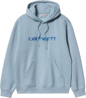 Hooded Carhartt Sweat Frosted Blue / Gulf
