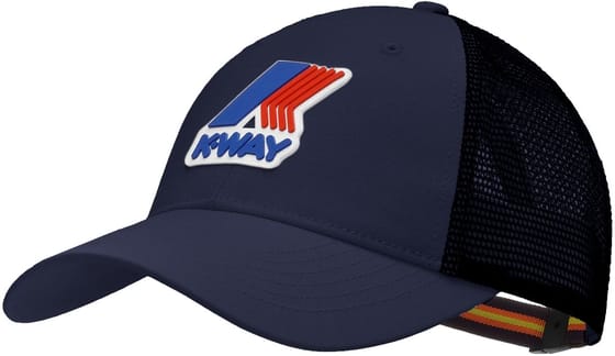 Hottie Mesh Macro Logo Depht Blue