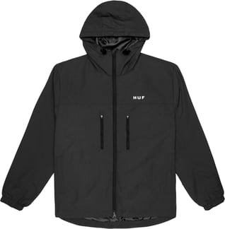 Jacket Essentials Zip Standard Shell Black