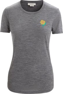 W Tech Lite II SS Tee Springtime Flowers Gritstone Hthr