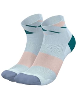 Ultralight Angles Short Socks Light Pink Petrol