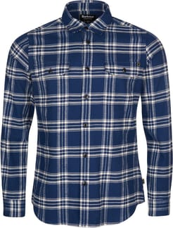 Intl Bold Line Check Shirt Regal Blue