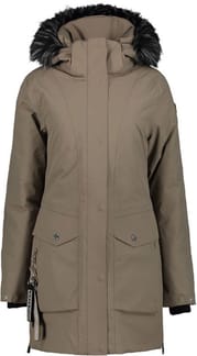 Ismari Parka W Khaki Fonce