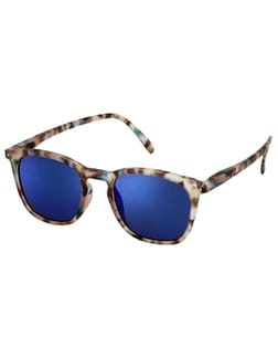 Sun #E Blue Tortoise Mirror