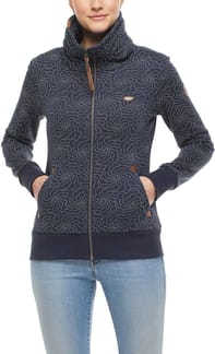 Izolda Print Navy