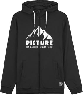 Kemano Zip Hood Black