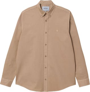 L/S Bolton Shirt Nomad garment dyed