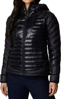 Labyrinth Loop Hooded Jacket W Black
