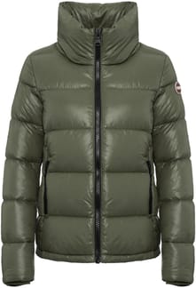 Ladies Down Jacket Matcha-Dark Steel