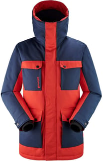 Lapland Warm Parka M Vibrant Red/Eclipse Blue