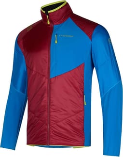 Ascent PrimaLoft® Jacket M Sangria/Electric Blue