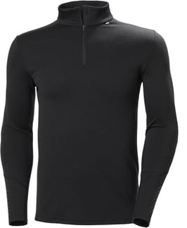 Lifa Merino Midweight 1/2 Zip Black