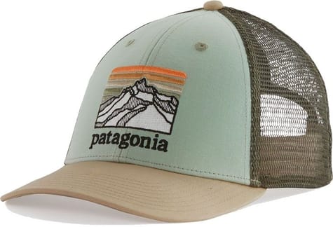 Line Logo Ridge LoPro Trucker Hat Tea Green